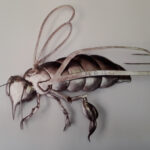 Abeille inox (20/1000) 0,70m x 0,40m